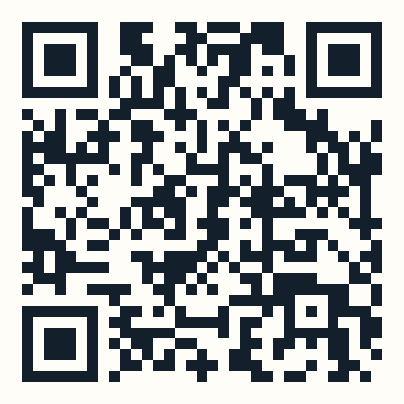 QR code to verify this certificate